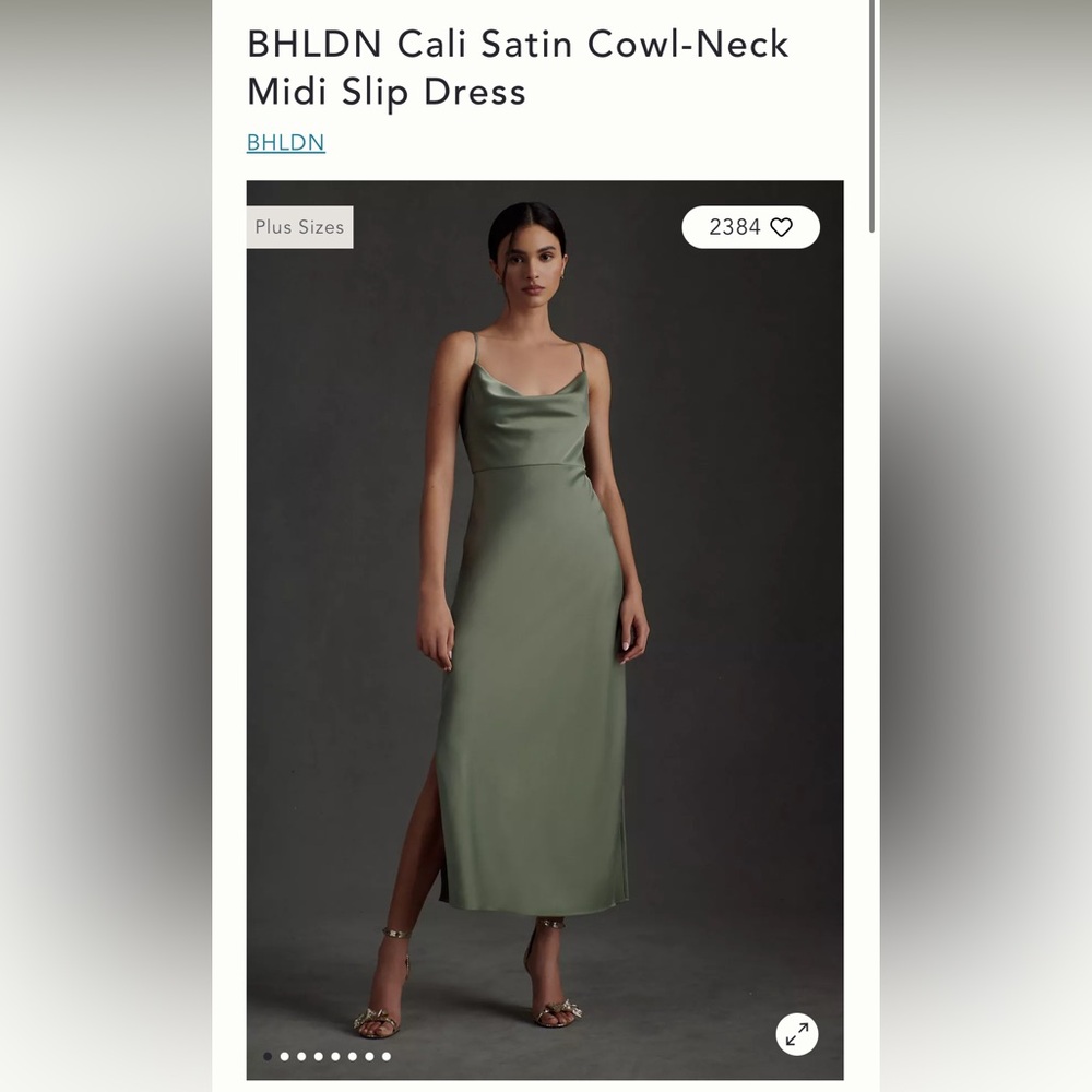 BHLDN bridesmaid dress